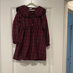 Next Red and Black Plaid Kids Dress